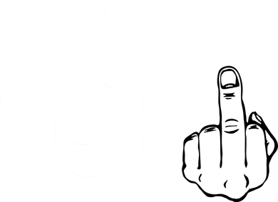 I Am 60 Middle Finger 60th Birthday Gift Coaster