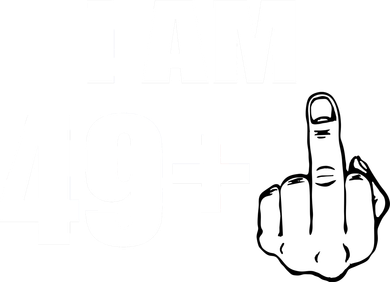 I Am 50 Middle Finger Funny 50th Birthday Gift T-Shirt Women's Tank Top