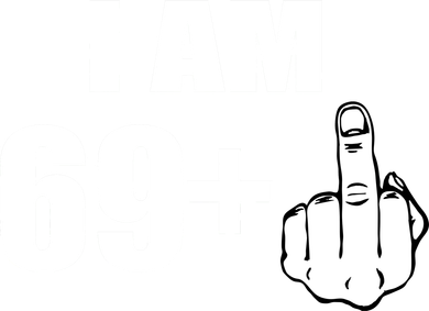 I Am 70 Middle Finger 70th Birthday Gift Coaster