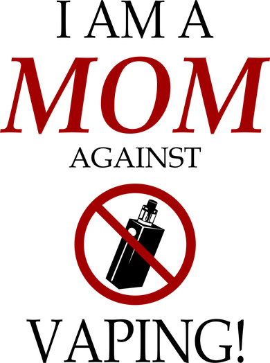 I Am A Mom Against Vaping Doggie Tank