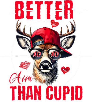 I Aim Better Than Cupid Hunting Valentine’S Day Toddler Hoodie