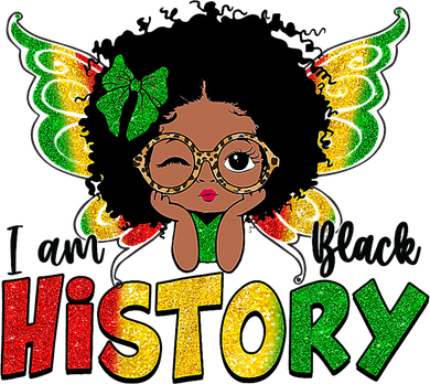 I Am Black History Month African American Kids T-Shirt