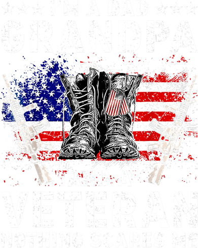 I'm A Dad Grandpa And A Veteran Nothing Scares Me Baby Bodysuit