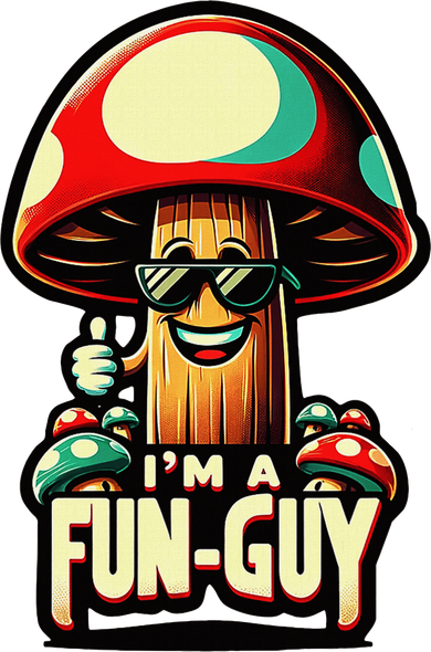 IM A Fun Guy Amusing Mushroom EnthusiastS Funny Pun Toddler Hoodie