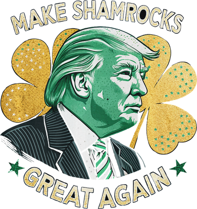 Irish American Funny Make St. Patrick’S Day Great Again Doggie Tank