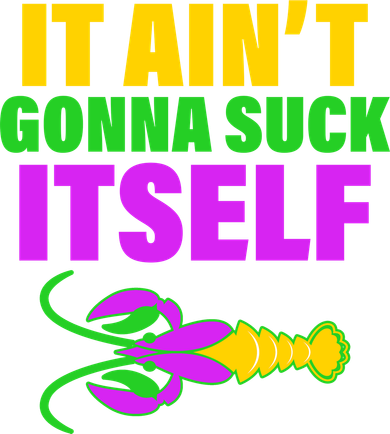 It Ain't Gonna Suck Itself Offensives Mardi Gras Hat