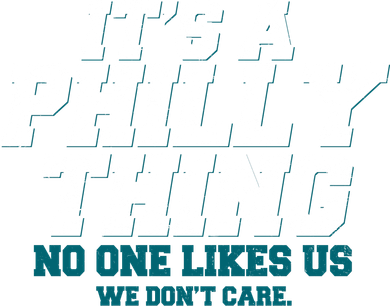 It's A Philly Thing No One Likes Us We Don't Care Football Fan Coaster