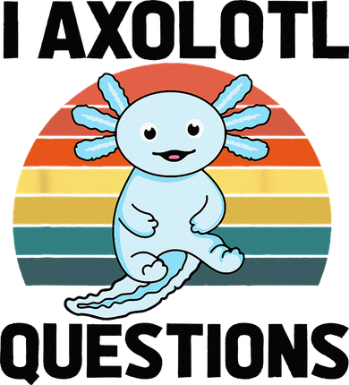 I Axolotl Questions Kids T-Shirt