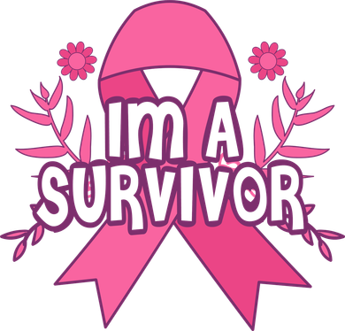 Im A Survivor Breast Cancer Awareness Ribbon Kids Long Sleeve Shirt