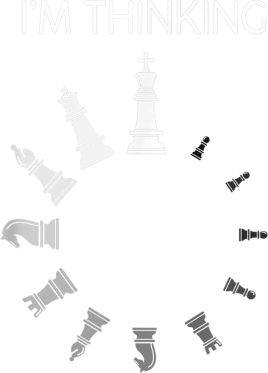 I Am Thinking Chess Pieces I’m Thinking Chess Player Hoodie
