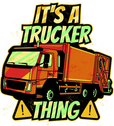It's A Trucker Thing Santa Hat
