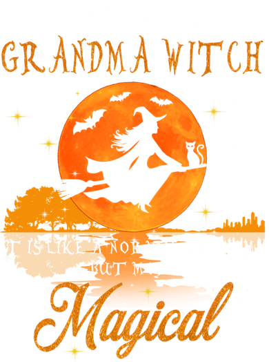 I Am The Grandma Witch Halloween Gift Pajama Set