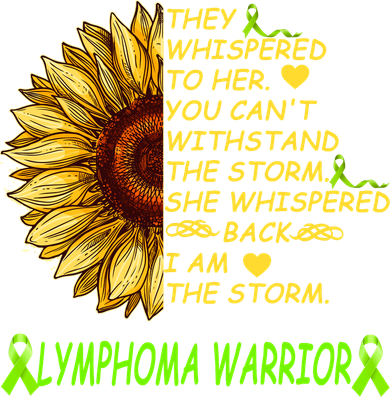 I Am The Storm Lymphoma Warrior Baby Bodysuit