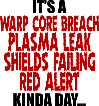 It's A Warp Core Plasma Leak Shield Funny Meme Women's Tank Top