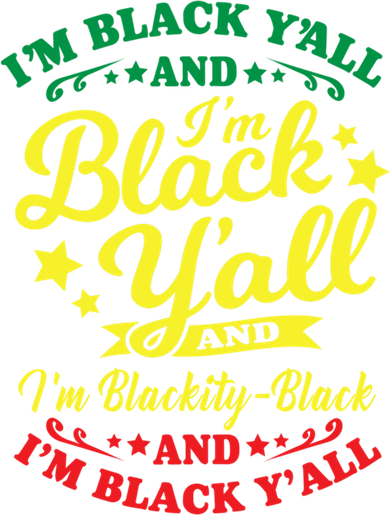 I'm Blackity Black African American Black Pride Great Gift Pajama Set