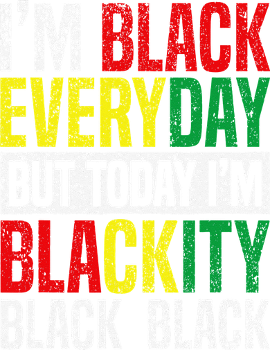 I'm Blackity Black African American  Juneteenth Doggie Tank