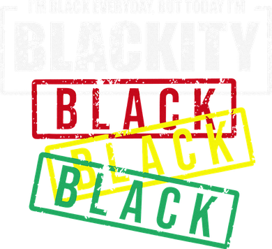I'm Blackity Black African American Black Power Pajama Set