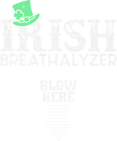 Irish Breathalyzer Blow Here St Patrick's Day Women's Tank Top