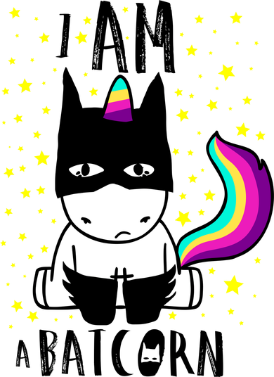 I Am A Batcorn (Unicorn Bat) Magnet