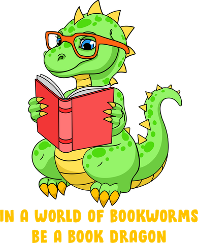 In A World Of Bookworms Be A Book Dragon Women's Hoodie