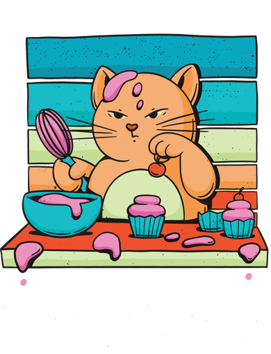 Cupcake Cat Bake You Fuckupcakes Baby Bodysuit