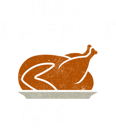 I'm A Breast Man Turkey Baby Bodysuit
