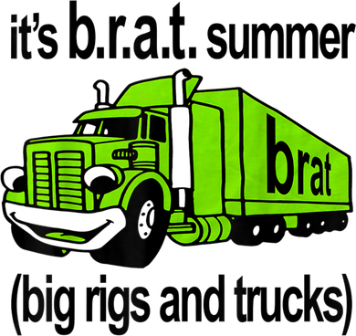 ItS Brat Summer Big Rigs And Trucks Tote Bag