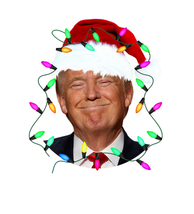 It's Beginning To Look A Lot Like You Miss Me Trump Christmas Hooded Wearable Blanket