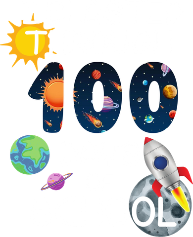 I Blasted Through 100 Days Of School Galaxy Coaster