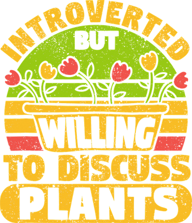 Introverted But Willing To Discuss Plants Love Plant Garden Women's Tank Top