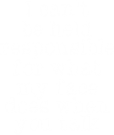 Resting B*tch Face Button