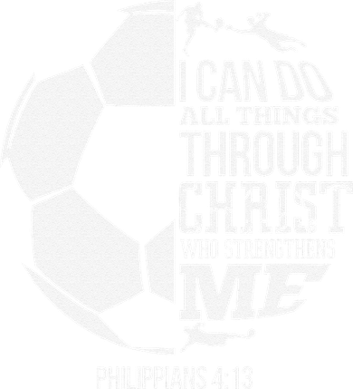 I Can Do All Things Through Christ Soccer Player Christian Hat