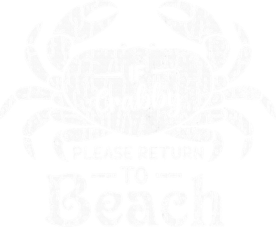If Crabby Please Return To Beach Funny Summer Break Visor