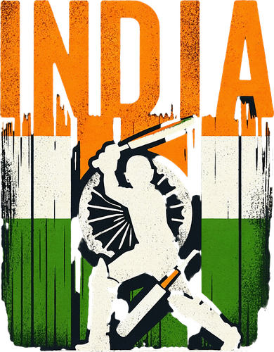 India Cricket Supporters Jersey Indian Cricket Fans Backpack