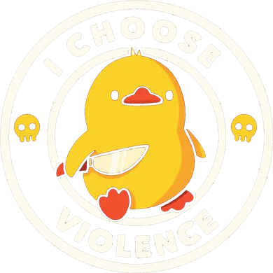 I Choose Violence Funny Duck Women's Tank Top