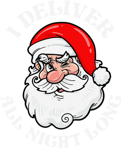 I Deliver All Night Long Naughty Christmas Dirty Xmas Santa Tumbler