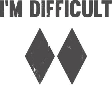 Im Difficult Black Diamond Kids Sweatshirt
