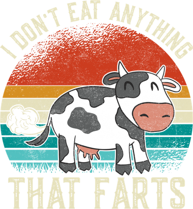 I Dont Eat Anythings That Farts Funny Veganism Veggie Gift Ceramic Ornament