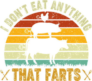 I DonT Eat Anything That Farts World Vegetarian Day Polo