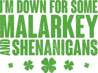 St Patrick's Day I'm Down For Some Malarkey And Shenanigans Women's Dry Zone Grid Polo