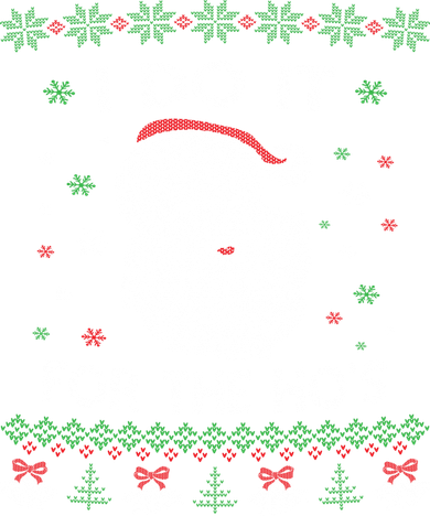I Do It For The Hos Santa Claus Ugly Christmas Design Meaningful Gift Women's Sweatshirt