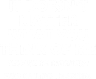 Doesn't Matter Imaginary Friends Think I'm Special Kids Long Sleeve Shirt
