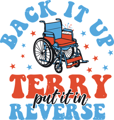 Independence Day Put It In Reverse Terry Funny 4th Of July Women's Dry Zone Grid Polo