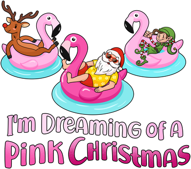 I'm Dreaming of a Pink Christmas Women's Hoodie