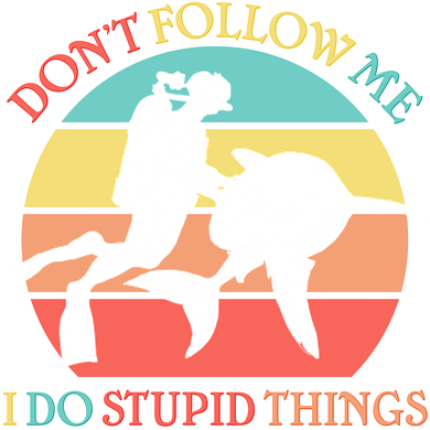 Don't Follow Me I Do Stupid Things Scuba Diver Kids Hoodie