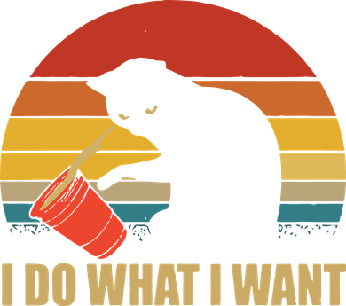 I Do What I Want Black Cat Animals Cute Cat Kids Long Sleeve Shirt