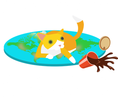 Funny Earth Cat Kids Hoodie
