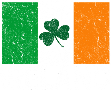 Distressed Ireland Vintage Flag Golf Towel