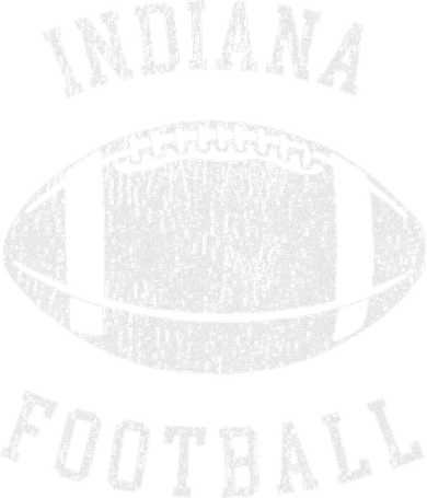 Indiana Football Distressed Vintage 80S Throwback Classic Coaster