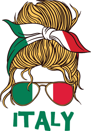Italy For Girl Italian Flag For Women Italia Kids T-Shirt